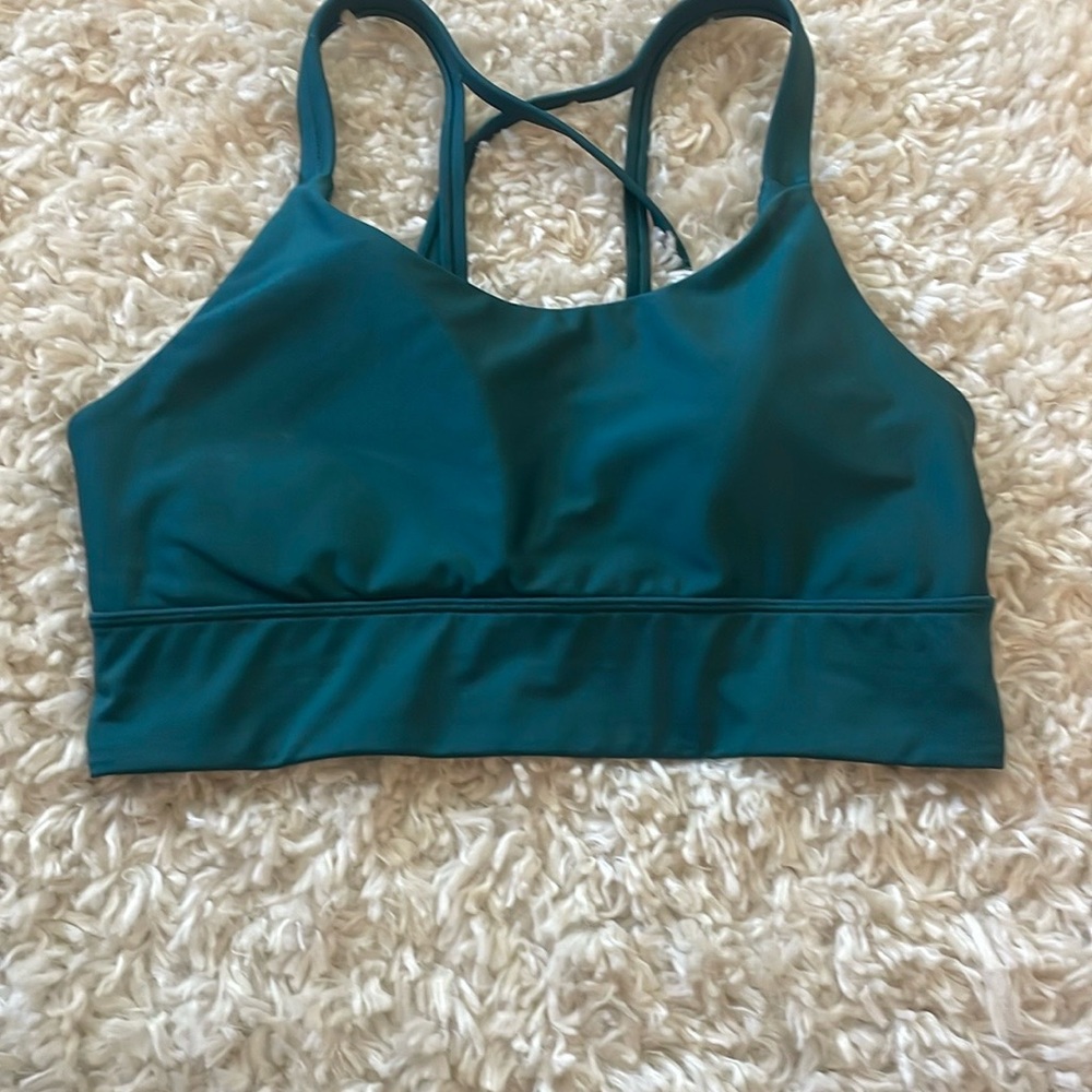 Teal Sports Bra